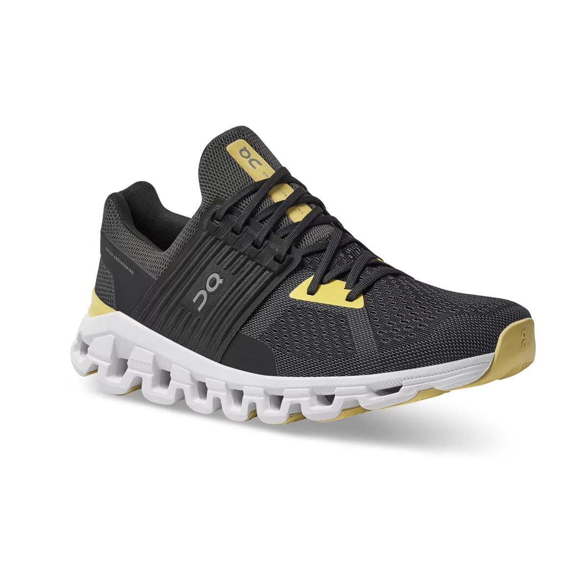 On Men's Cloudswift Running Shoes - Magnet/Citron