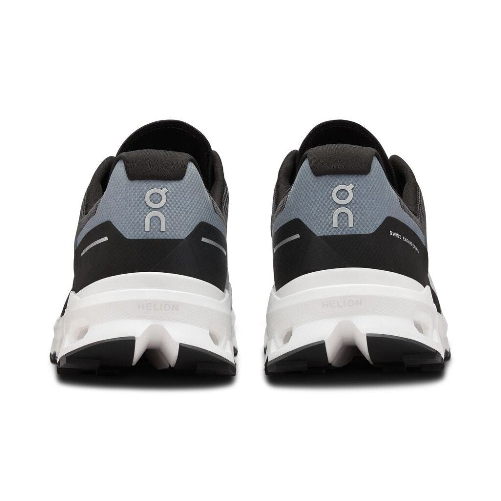 On Men's Cloudvista Trail Running Shoes - Black/White