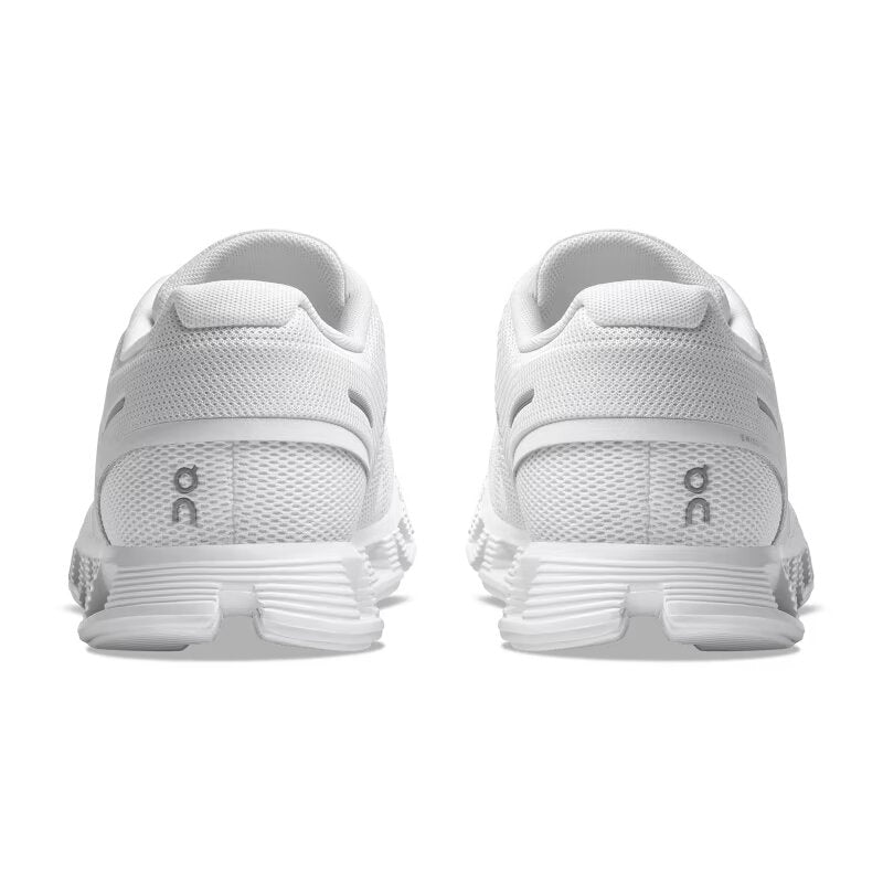 On Women's Cloud 5 Sneaker - All White