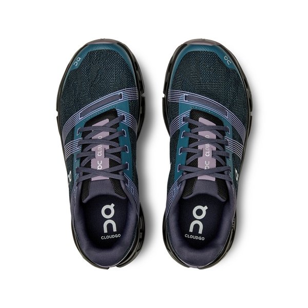 On Women's Cloudgo Running Shoes - Storm/Magnet