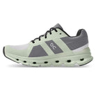On Women's Cloudrunner Running Shoes - Frost/Aloe