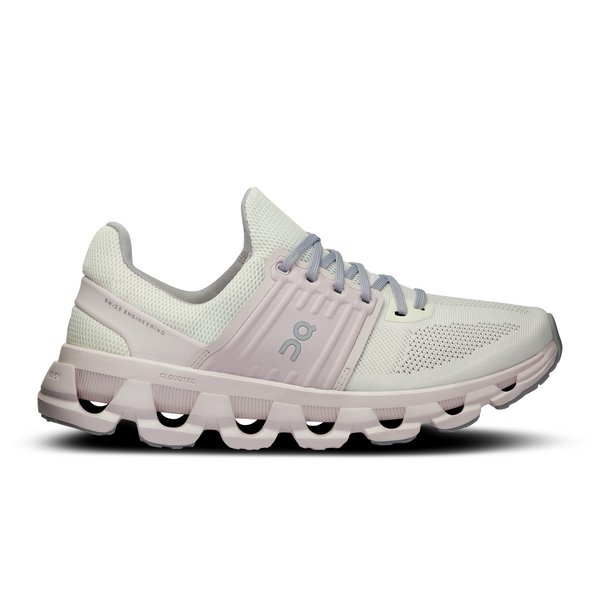 On Women's Cloudswift 3 AD Running Shoes - Ivory/Lily