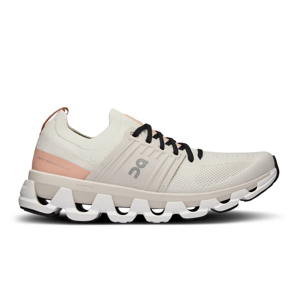 On Women's Cloudswift 3 Running Shoes - Ivory/Rose