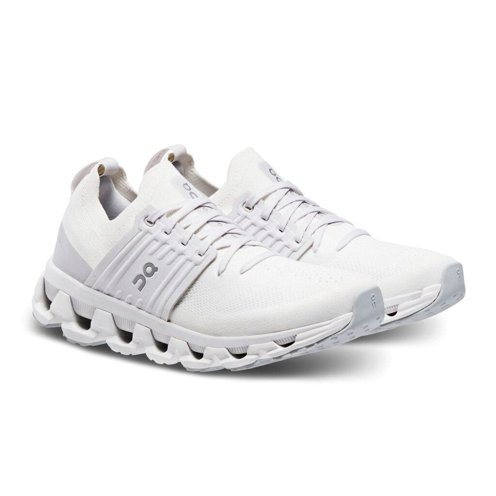 On Women's Cloudswift 3 Running Shoes - White/Frost
