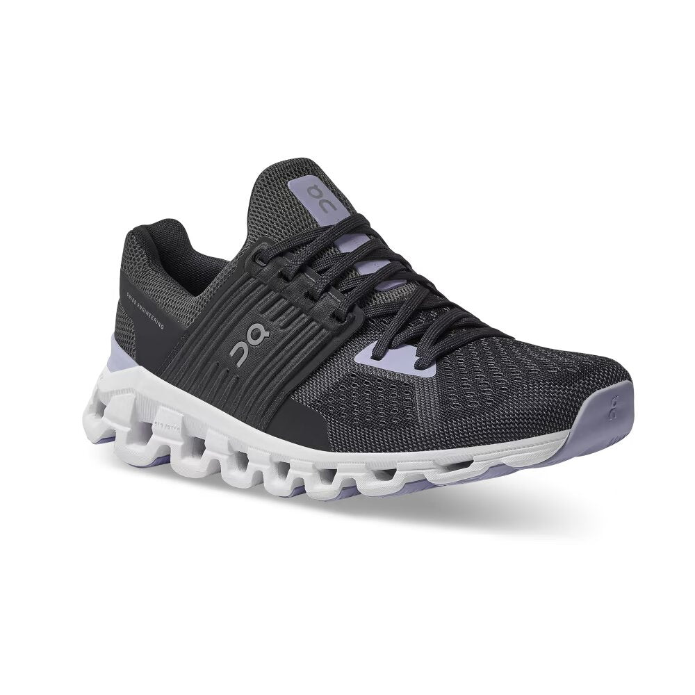 On Women's Cloudswift Running Shoes - Magnet/Lavender