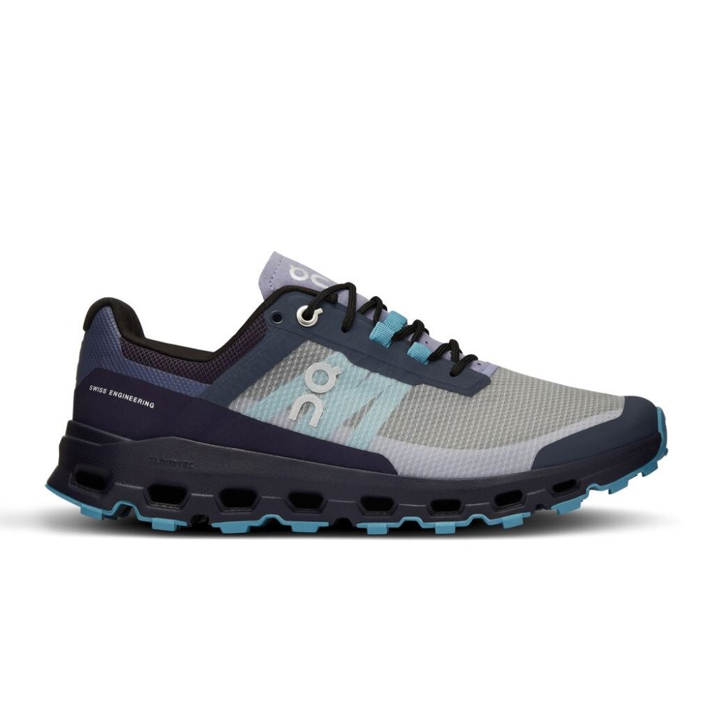 On Women's Cloudvista Trail Running Shoes - Navy/Wash
