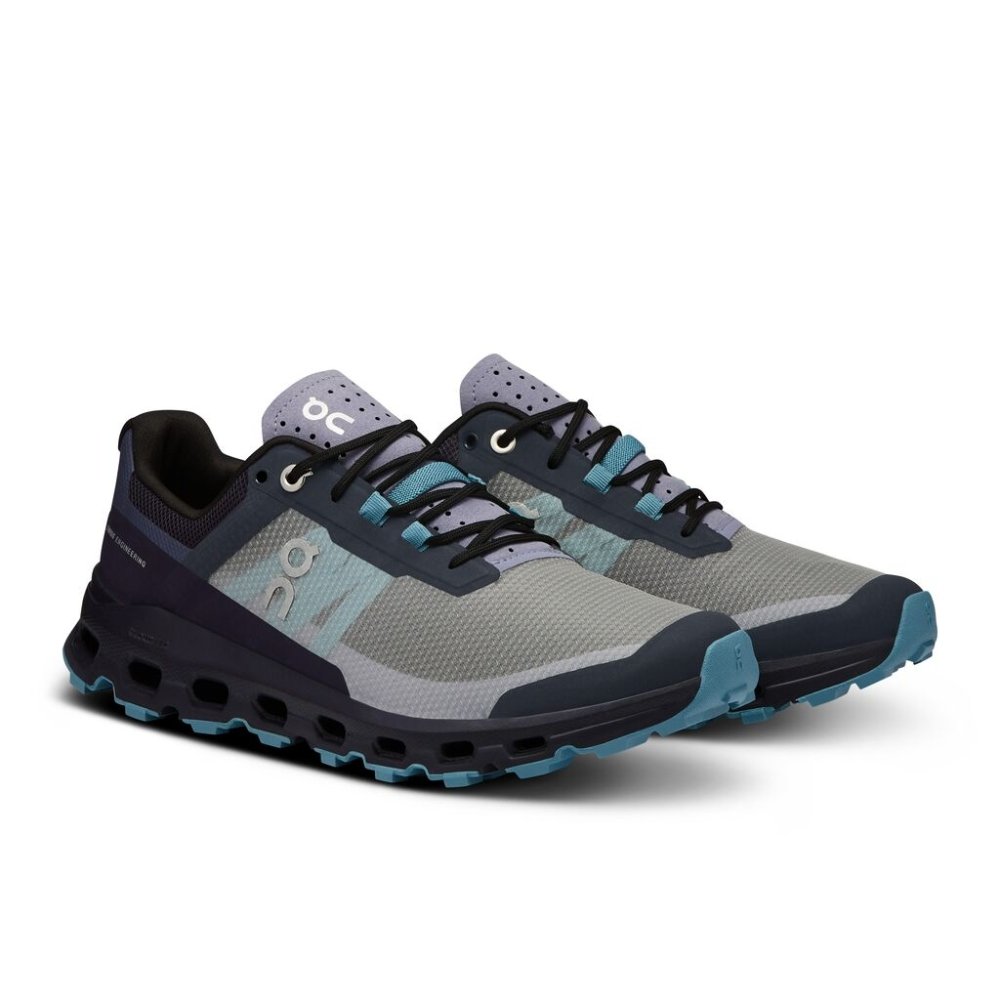 On Women's Cloudvista Trail Running Shoes - Navy/Wash