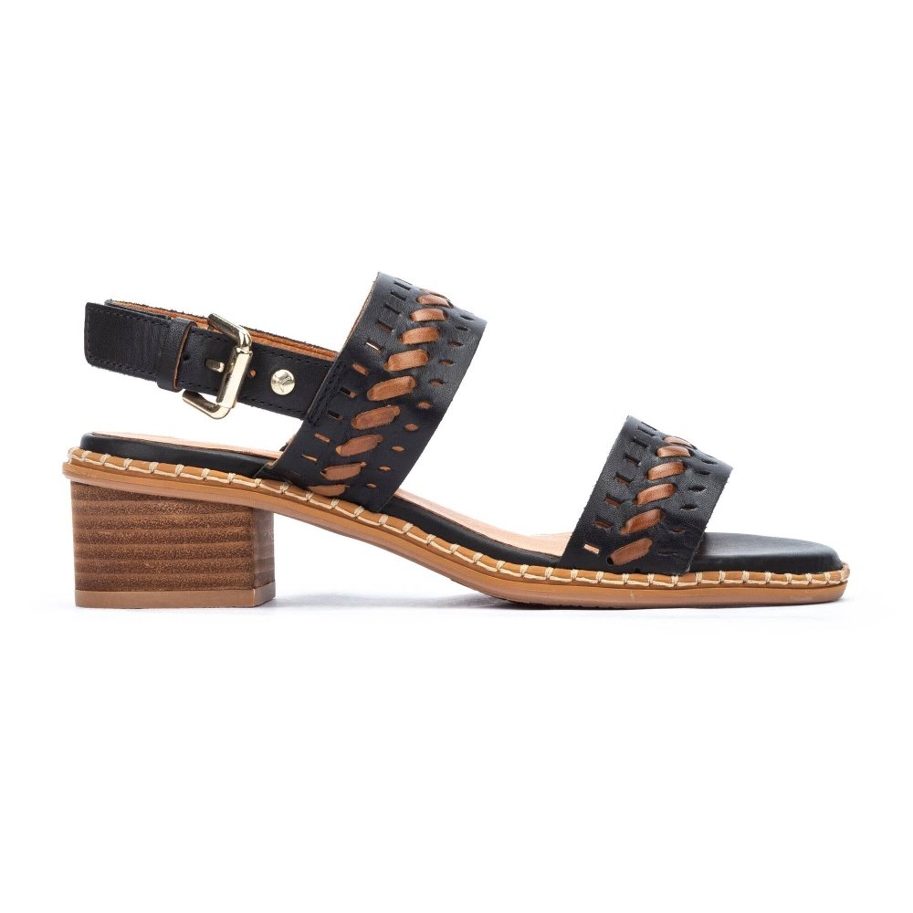 Pikolinos Women's Blanes W3H-1822C1 Heel Sandals - Black