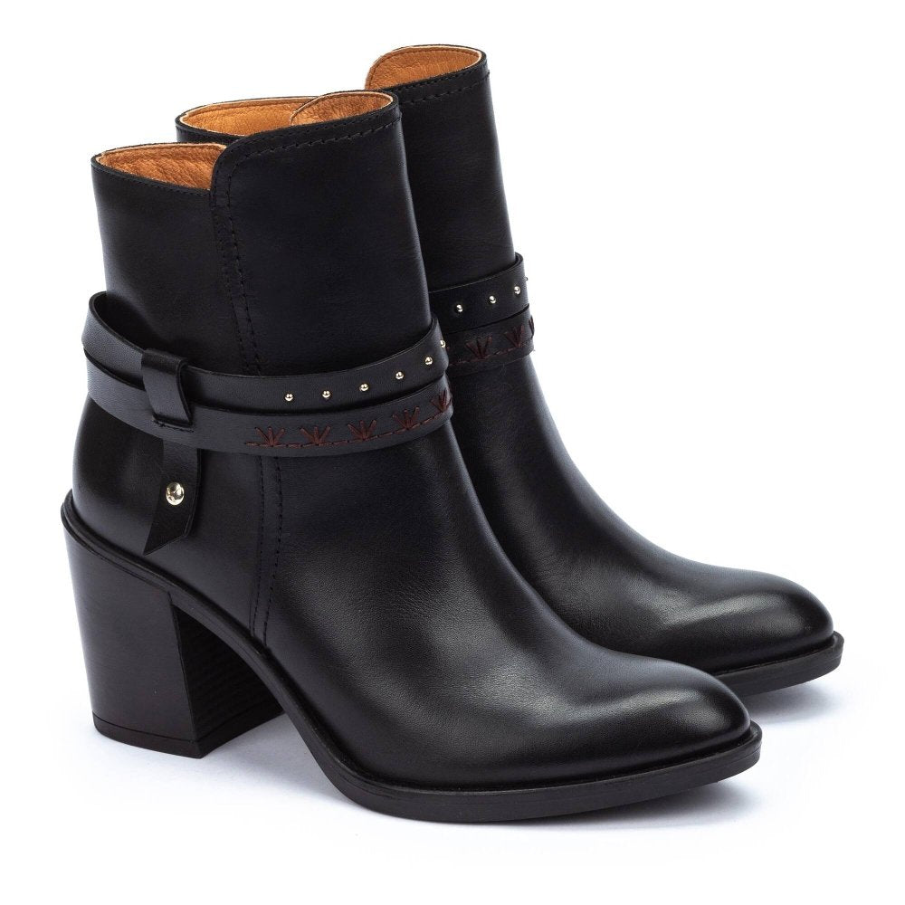 Pikolinos Women's Rioja W7Y-8940 Western Ankle Boots - Black