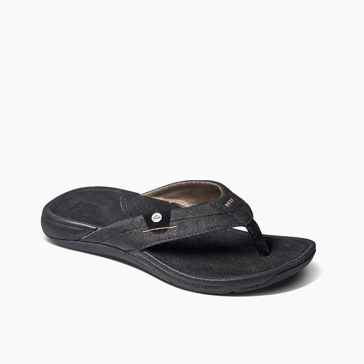 Reef Men's Pacific Flip Flop Sandals - Black/Brown
