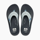 Reef Men's Swellsole Cruiser Flip Flops - Grey/Light Grey/Blue