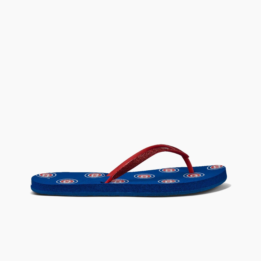 Lids Chicago Cubs REEF Women's Stargazer Flip Flops