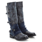 Rieker Women's Franka 92284-45 Buckle Boot - Grey