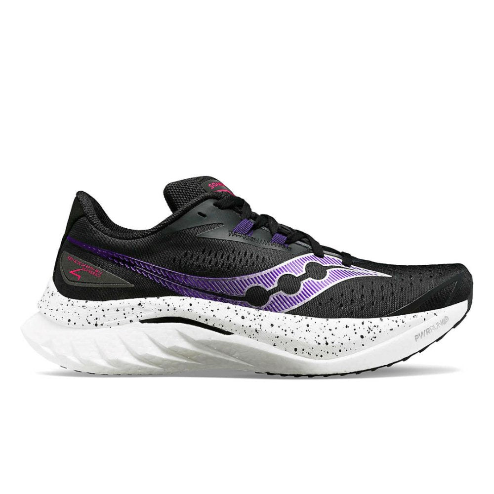 Saucony black womens shoes online