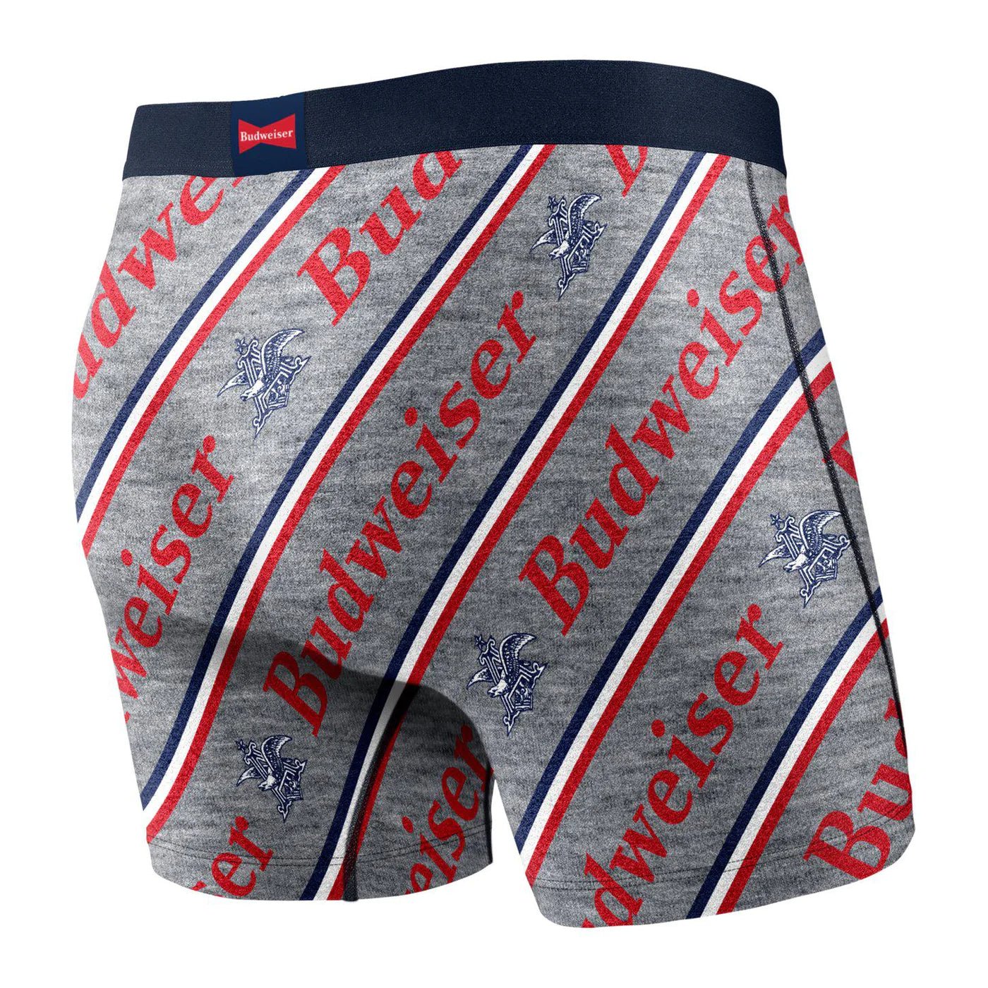 SAXX Men's Ultra Boxer Brief Underwear - Grey Criss Cross Budweiser –  Seliga Shoes