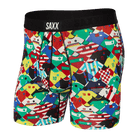 SAXX Men's Ultra Boxer Brief Underwear - Kit Collector Multi