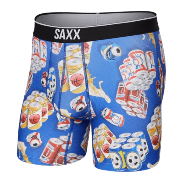 SAXX Men's Volt Boxer Brief Underwear - Six Pack Sport