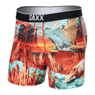 SAXX Men's Volt Breathable Mesh Boxer Brief - Monument Valley- Multi