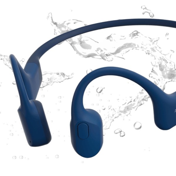 Shokz OpenRun Open-Ear Wireless Endurance Headphones - Blue