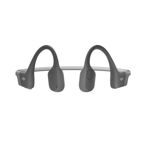 Shokz OpenRun Open-Ear Wireless Endurance Headphones - Gray