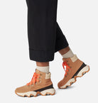 Sorel Women's Kinetic Impact Conquest WP Sneaker Boot - Tawny Buff/Ceramic