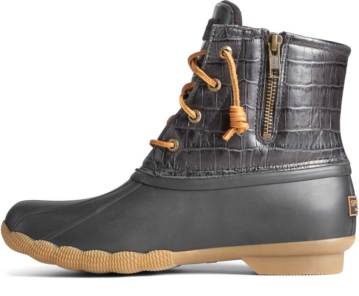 Sperry saltwater shiny quilted deals duck boot