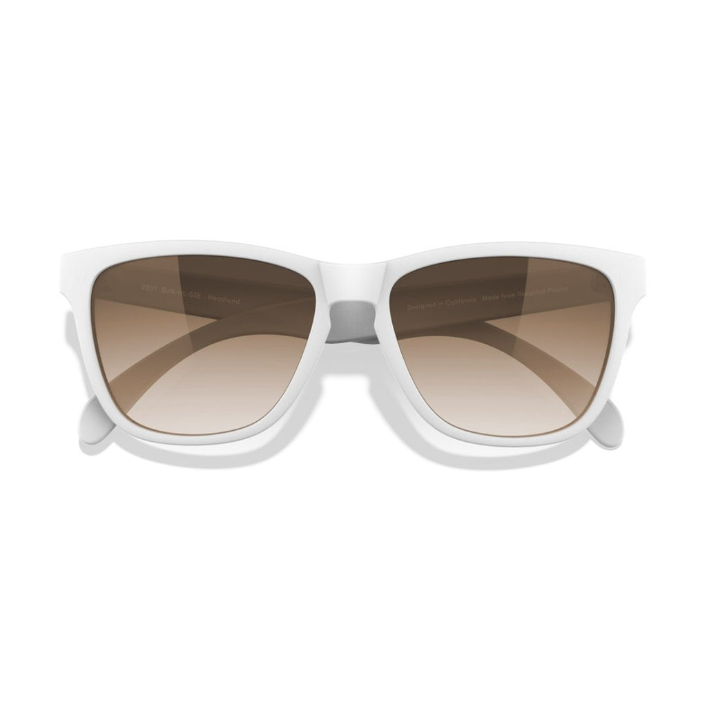 Sunski Headland Polarized Sunglasses - Snow Sepia