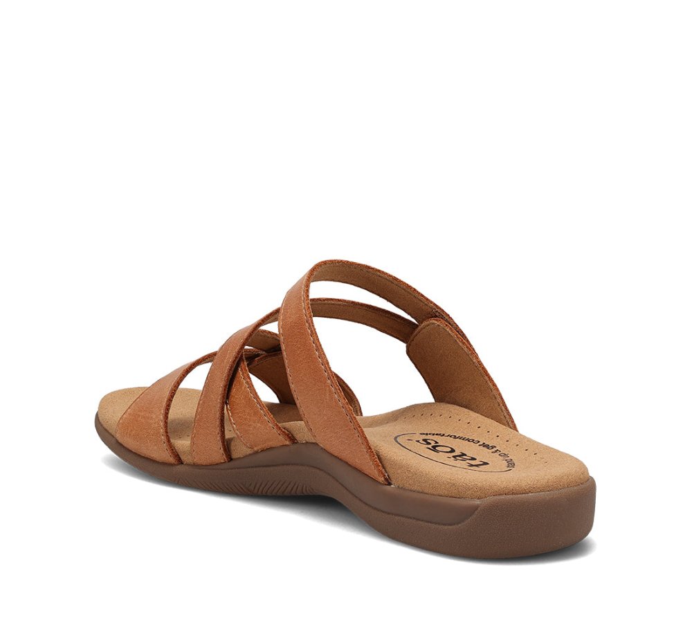 Taos Women's Double U Sandal - Caramel