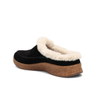 Taos Women's Future Fur-Lined Clog - Black Suede