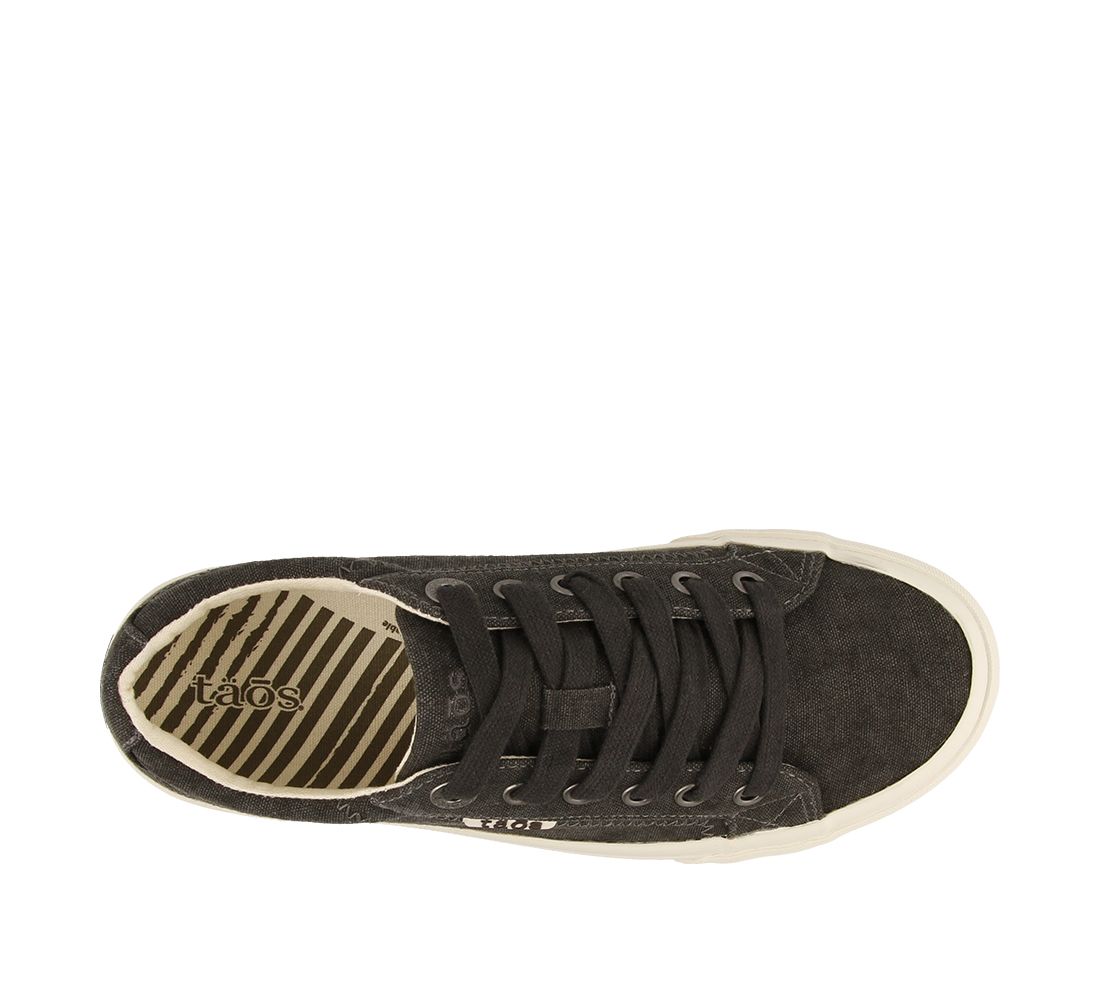 Taos Women's Plim Soul Sneaker - Charcoal Wash Canvas