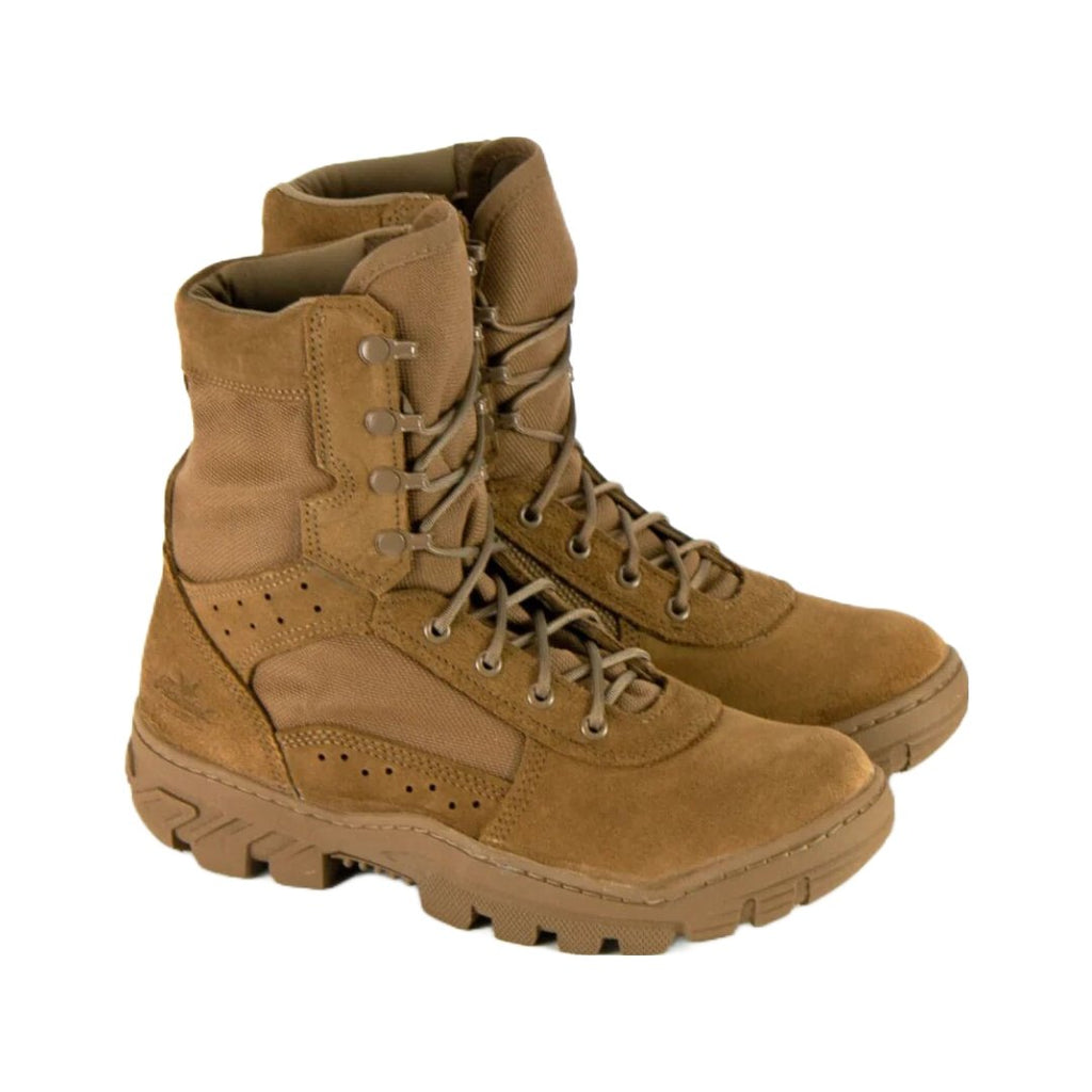 Thorogood Men's 813-8800 War Fighter 8" Military Work Boots Made in USA - Coyote