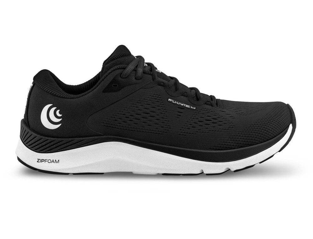 Topo Athletic Men's Fli-Lyte 4 Running Shoes - Black/White