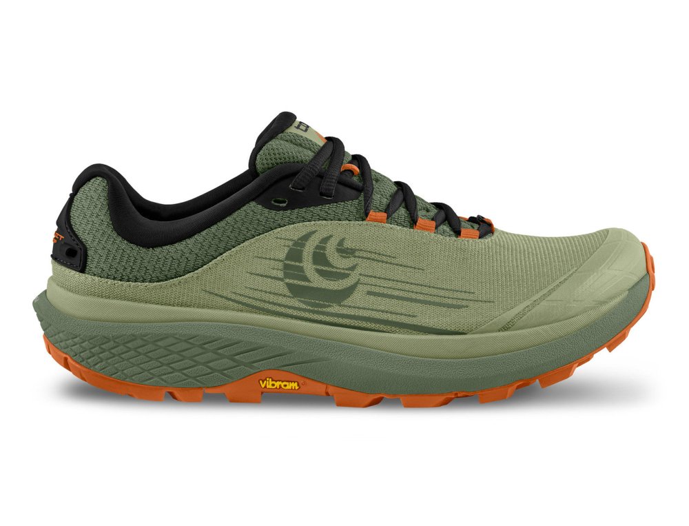 Topo Athletic Men's Pursuit Trail Running Shoes - Olive/Clay