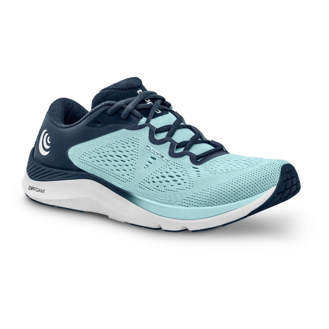 Topo Athletic Women's Fli-Lyte 4 Road Running Shoes - Powder Blue/White