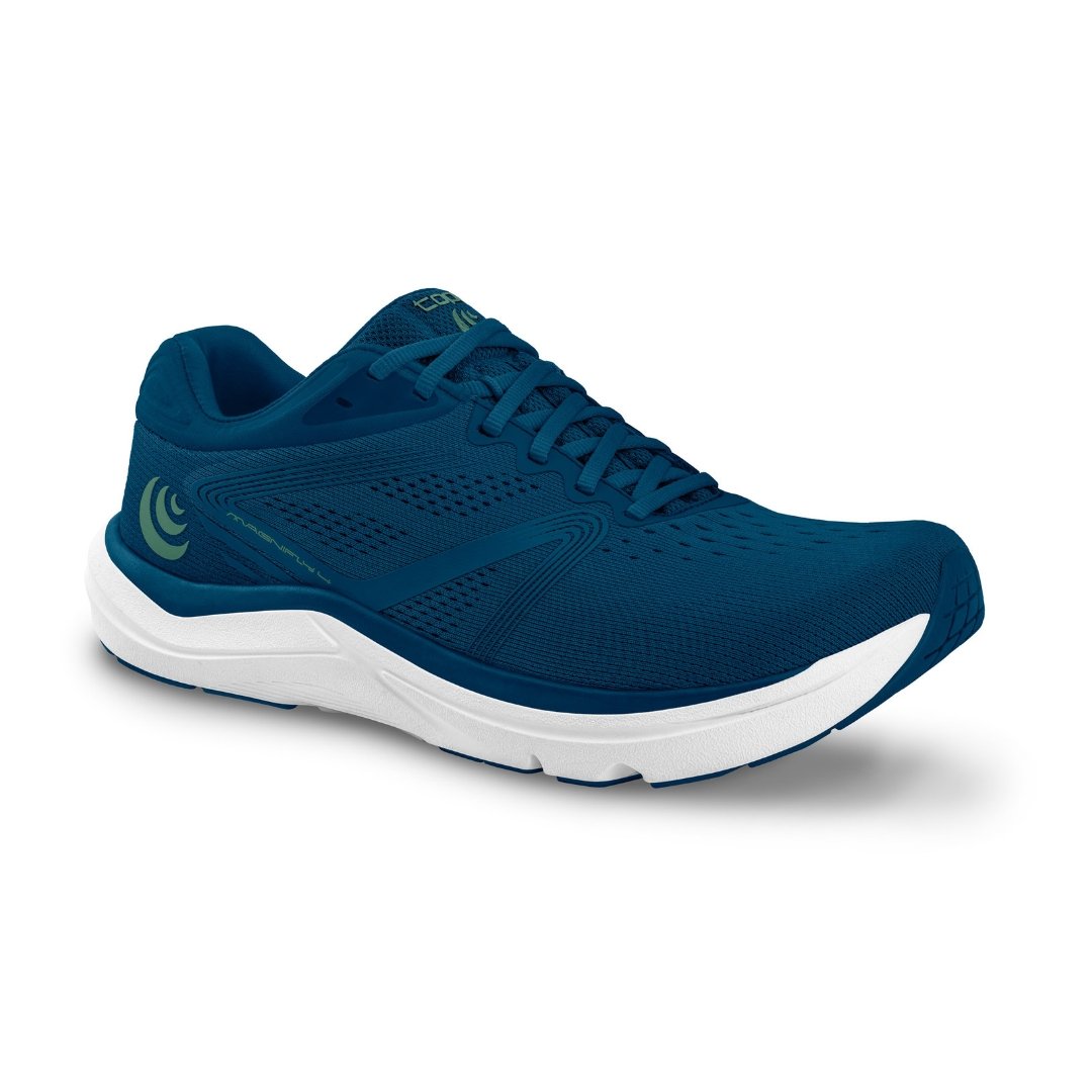 Topo Athletic Women's Magnifly 4 Road Running Shoes - Admiral Blue/Teal
