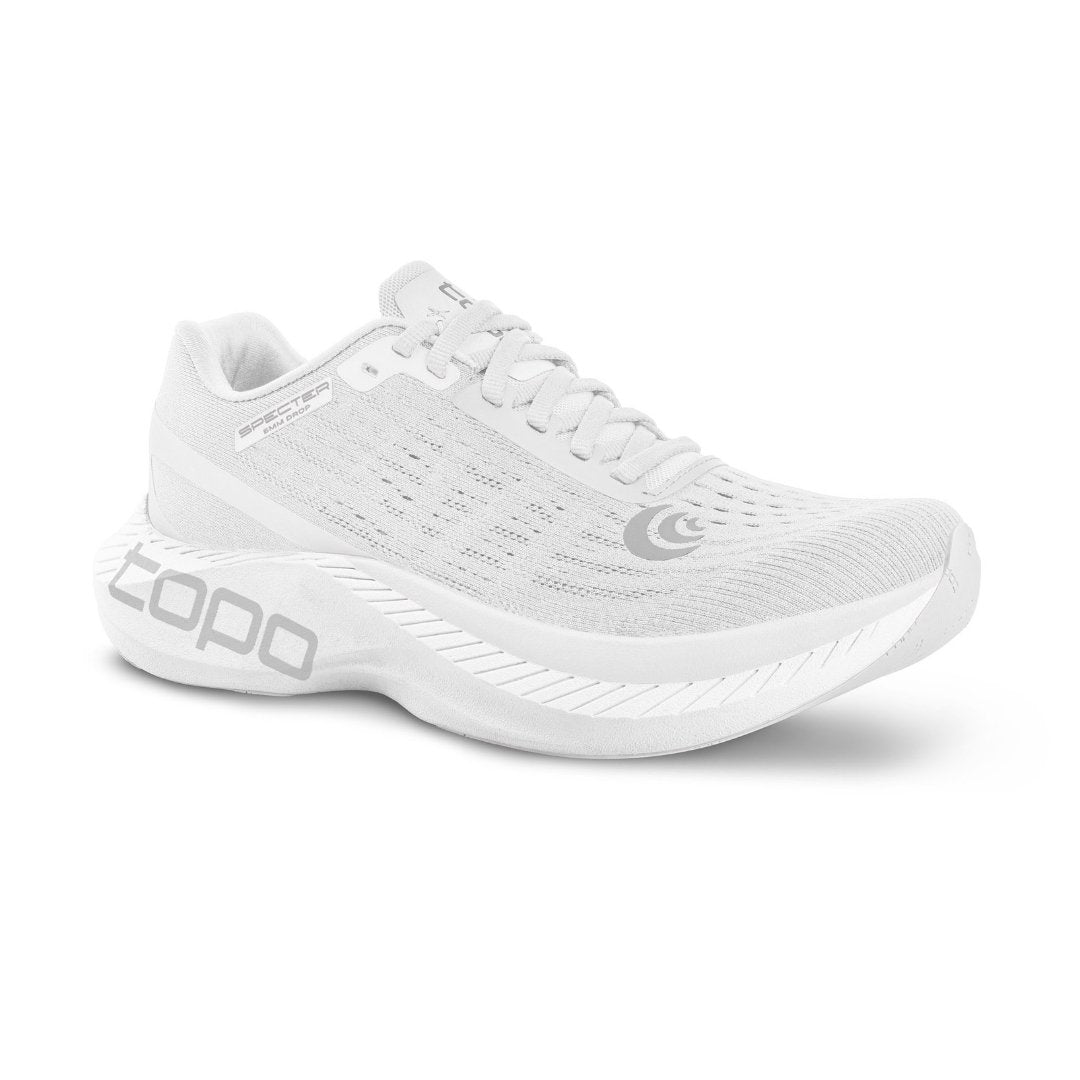 Topo Athletic Women's Specter Road Running Shoes - White/Grey