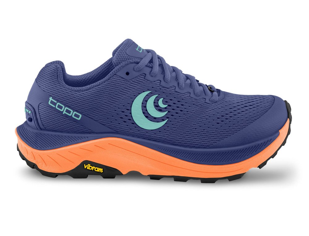 Topo Athletic Women's Ultraventure 3 Trail Running Shoes - Purple/Orange