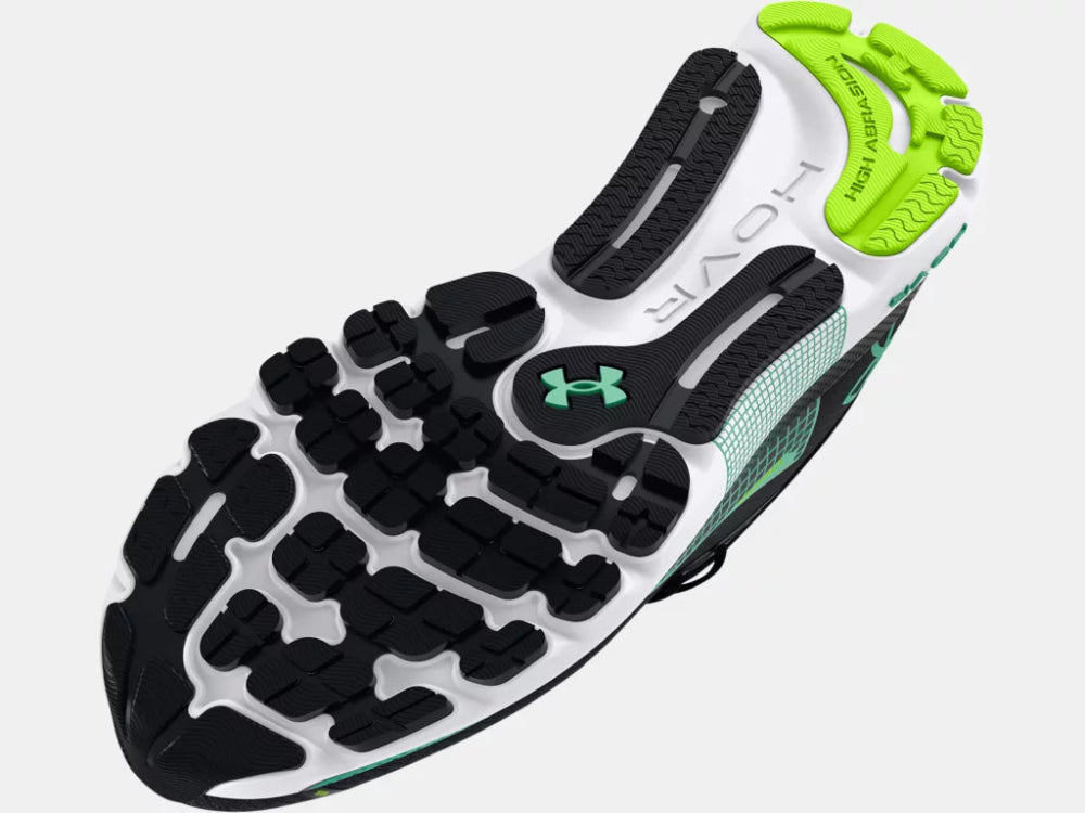 Under Armour Men's UA HOVR™ Infinite 5 Running Shoes - Black/White/Green Breeze