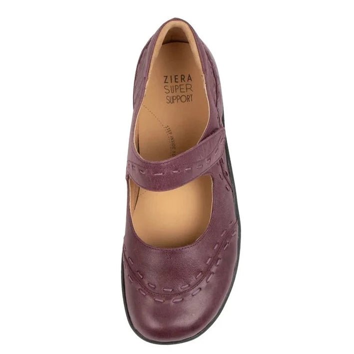 Ziera Shoes Women's Gummibear Mary Jane - Purple Leather